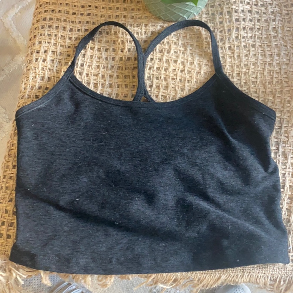 Beyond yoga cropped tank